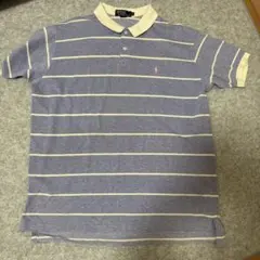 Polo by Ralph Lauren ボーダーポロシャツ XL ブルーのサムネイル