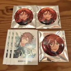 あんスタ　MaM 三毛縞斑　ぱしゃっつ　缶バッジ