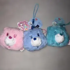 Care Bears ぬいぐるみ マスコット 3種セット
