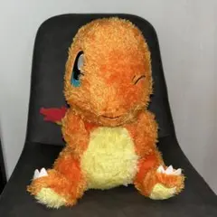ポケットモンスター　めちゃもふぐっと　くつろぎタイムぬいぐるみ　ヒトカゲ