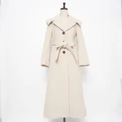 FRAY I.D ワイドカラーシングルブレストコート サイズ0*LD1609