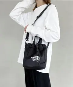 【THE NORTH FACE】巾着 ショルダーバッグ【定価50%OFF】