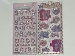 正規品 マイメロディボンボンドロップシール ウォーターシール 2枚セット