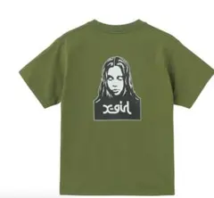 X-girl 半袖Tシャツ オリーブのサムネイル