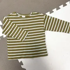 美品DAILY LINE-futafuta-長袖ボーダーカットソー 95cm