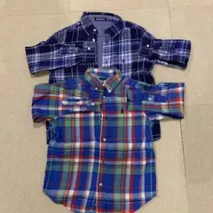 ラルフローレン 長袖シャツ 5-7歳 2枚セット