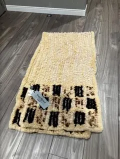 ミナペルホネン tarte タルト 刺繍マフラー グレーmix - メルカリ