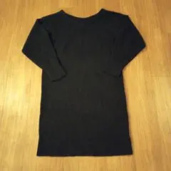 BARNYARDSTORMのフワフワニットワンピース黒