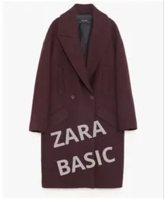 【美品・未使用】ZARAウールチェスターコート