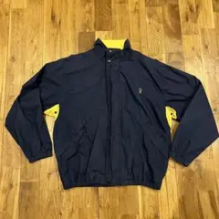 CHAPS チャップス　ラルフローレン ナイロンジャケット　90s ネイビー