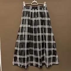 Rirandture チェック柄　チュールスカート
