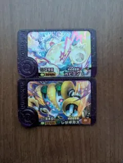 ポケモンフレンダ★ベストタッグ第4弾★スーパートレジャー★カビゴン＆レジギガス