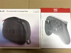 ニンテンドースイッチ　プロコントローラー2とケースのセット