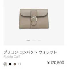 DELVAUX コンパクト ウォレット ベージュのサムネイル
