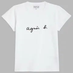 【新品タグ付き】アニエスベー tシャツ ホワイト 半袖