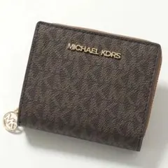 未使用 MICHAEL KORS マイケルコース 折り財布 コンパクトウォレット