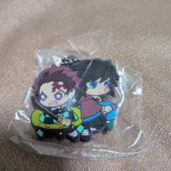 鬼滅の刃　キャラばんちょうこう　ラバーマスコット　炭治郎&義勇