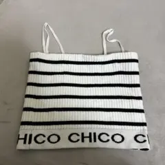 CHICO ストライプキャミソール Fサイズ
