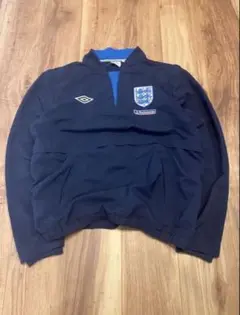 イングランド代表 UMBRO プルオーバードリルトップ古着　XL アンブロ
