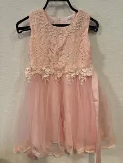 ピンク ドレス 120 ピアノ発表会/結婚式参列