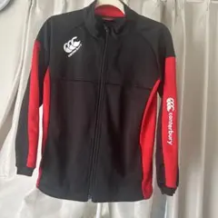 【150】Canterbury ウォームアップジャケット ブラック/レッド