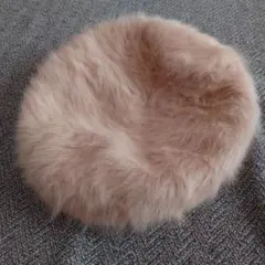 【レディース】ピンク ラウンド型 ベレー帽