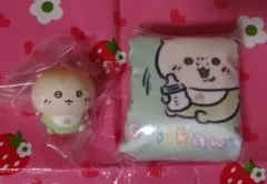 ちいかわ Chiikawa Baby ミニソフビ 巾着ポーチ くりまんじゅう
