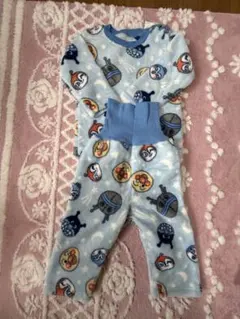 アンパンマン　フリース　もこもこ　パジャマ サイズ90