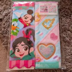 ミニタオル2枚セット ディズニー