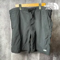 ノースフェイス ショートパンツ 黒 メンズXL 調整ベルト付き　登山 アウトドア