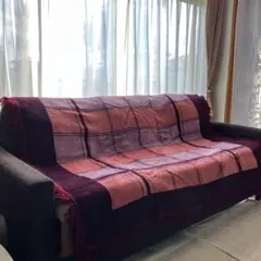 昭和レトロ　マルチカバー　ソファーカバー