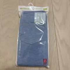 UNIQLO スパッツ サイズ100 ライトブルー　レギンス