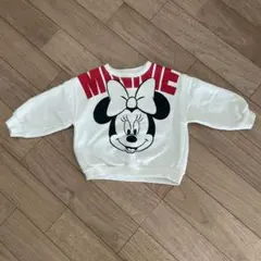 ZARA ミニーマウス トレーナー 90cm