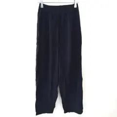 イージーパンツ ラップパンツ ブラック 黒 レディース カジュアル リラックス