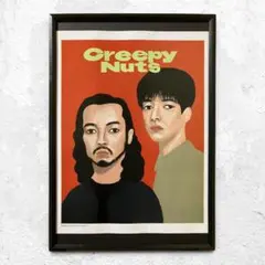 Creepy Nuts サイン入りTカードパネル - メルカリ