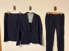 ネイビー スーツセット ジャケット・スカート・パンツ
