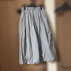 バルーンスカート ライトグレー