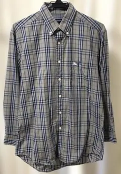 Burberry London ノバチェック柄　長袖シャツM