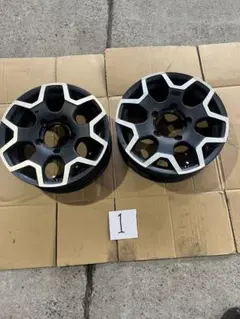 ジムニー純正】16インチ スチールホイール 4本セット センターキャップ付 ジムニー純正】16インチ スチールホイール 4本セット センターキャップ