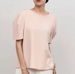 Soeju ソージュ26SSジョーゼットバックリボンフレアスリーブブラウス完売品 Soeju ソージュ26SSジョーゼットバックリボンフレアスリーブブラウス