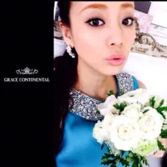 26.美品☆定価4万☆あびる優着用グレースコンチネンタルドレス ワンピース 34