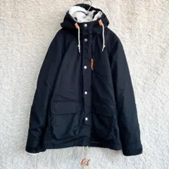 ビューティーアンドユース ボアライナー付 マウンテンパーカー 黒 L