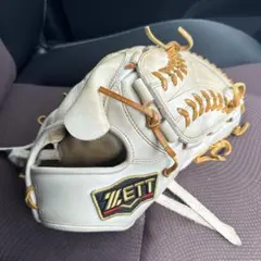 ZETT 軟式グローブ クリーム色 投手