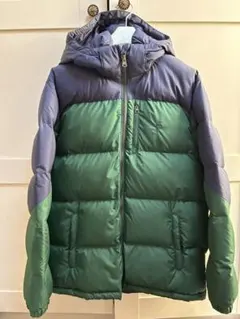 POLO ラルフローレン ダウン　ネイビー×グリーン