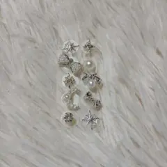 ⭐耳ツボジュエリー⭐シルバー、パール系！他にも出品してます！