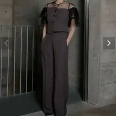 LE'RURE Tiered frill sleeve set up pantsのサムネイル