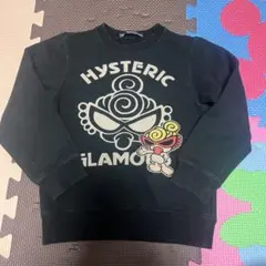 HYSTERIC MINI ブラック トレーナー110cm