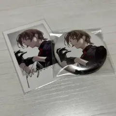 にじさんじ 加賀美ハヤト Crack Up!!!! 缶バッジ チェキ