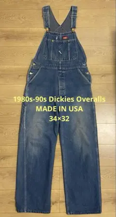 Dickies USA製 オーバーオール サロペット 古着 34 ディッキーズのサムネイル