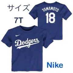 Kids Nike Dodgers 山本由伸 18 ネーム&ナンバー Tシャツ